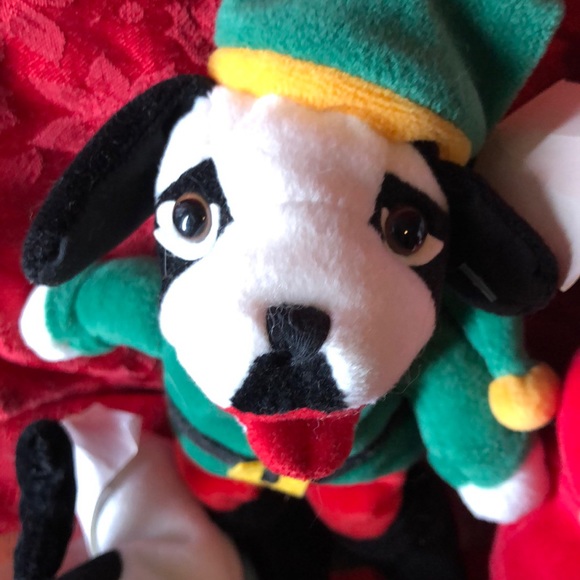 Big dogs small stuffed Christmas toys - Picture 3 of 6